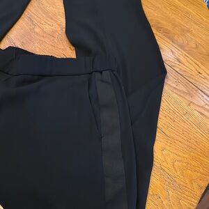 Anne Taylor Tuxedo Elegant Black Women's Pants